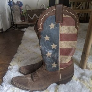 Women's American Flag Boots